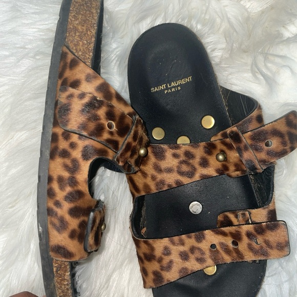 Saint Laurentbirki style sandals - Picture 4 of 5